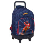 Mochila Spiderman Safta escolar original Marvel con gran capacidad y tirantes acolchados