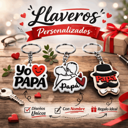 llaveros personalizados con nombre originales y únicos