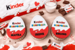 caja huevo kinder personalizada en madera con nombre para regalo infantil