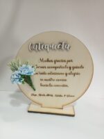 placa de madera personalizada