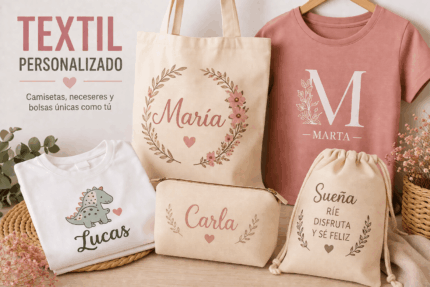 camisetas, neceser y bolsas personalizadas